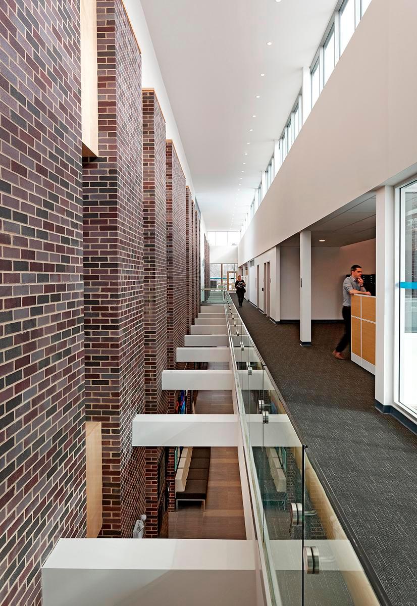Image of the bricked interior of King Township Municipal Administration Centre