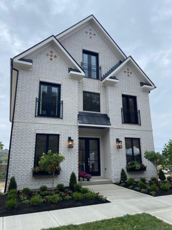 Brick exterior design inspo