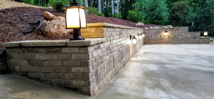 Thin brick used in residential setting