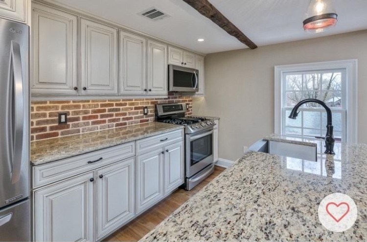 Thin brick used in residential setting