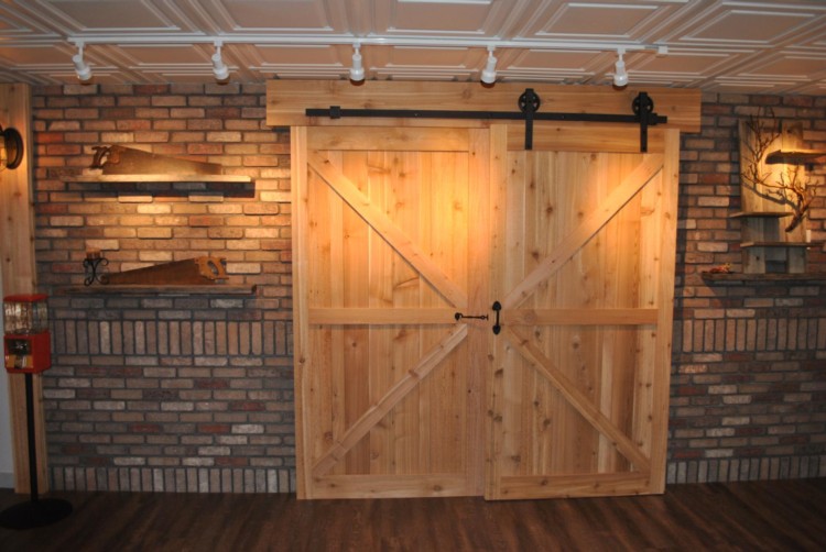 Thin brick used in residential setting