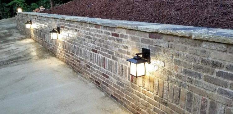 Thin brick used in residential setting