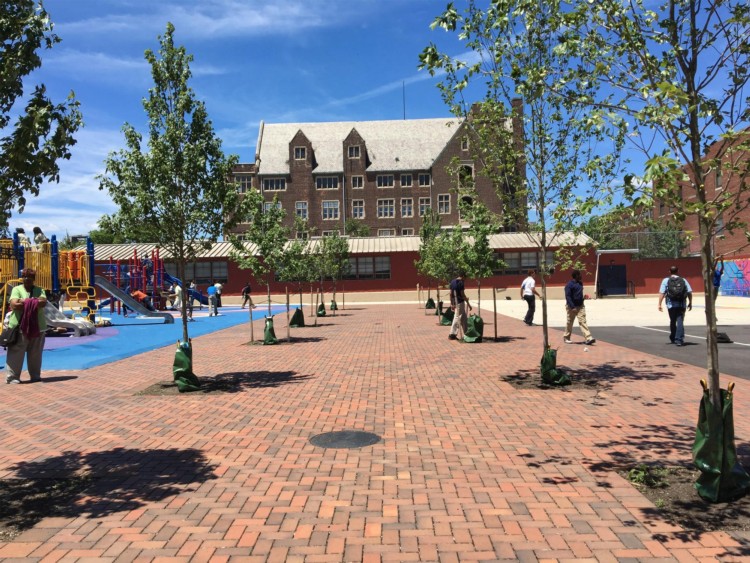 Example of Paver Installation