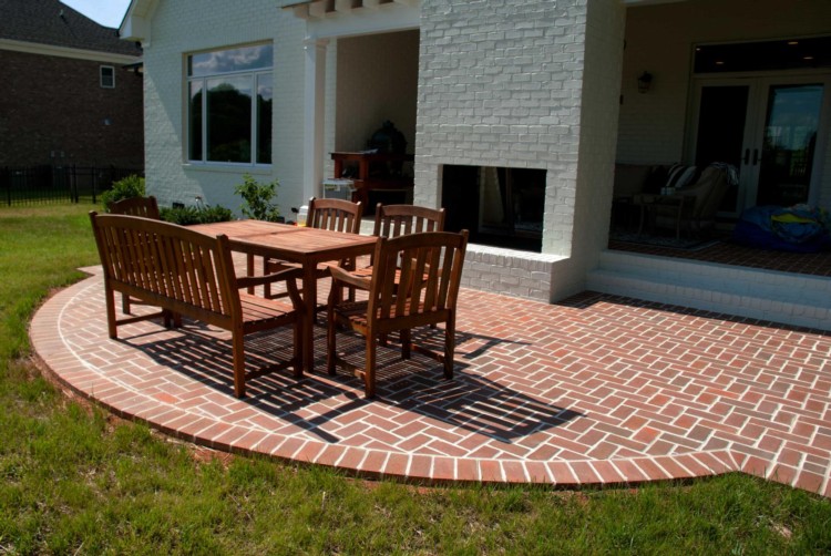 Example of Paver Installation