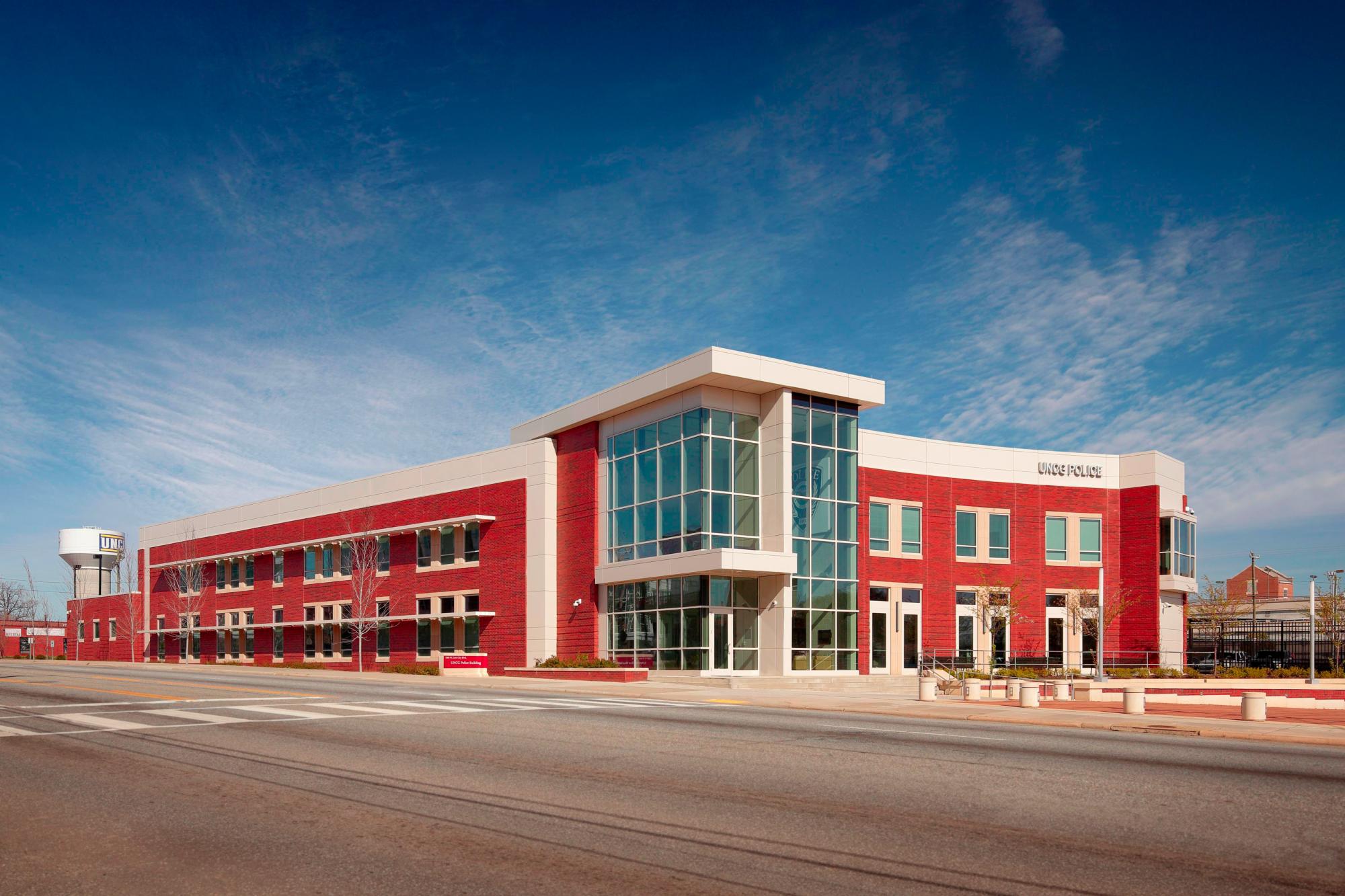 Exterior image of the University of North Carolina at the Greensboro Police Department