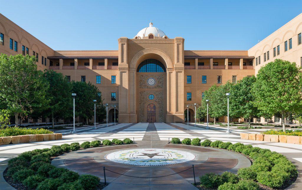 Image of the bricked exterior of Texas A&M's San Antonio Central Academic Building