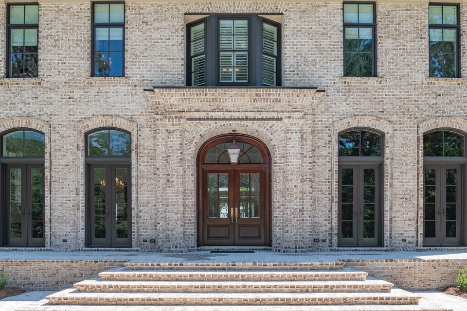 White Brick home in Texas
